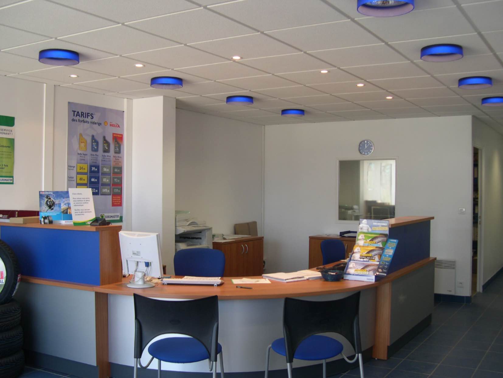 Eclairage de Magasins et Bureaux sur Nantes, Vallet, Clisson et La roche sur yon- Pineau Energie